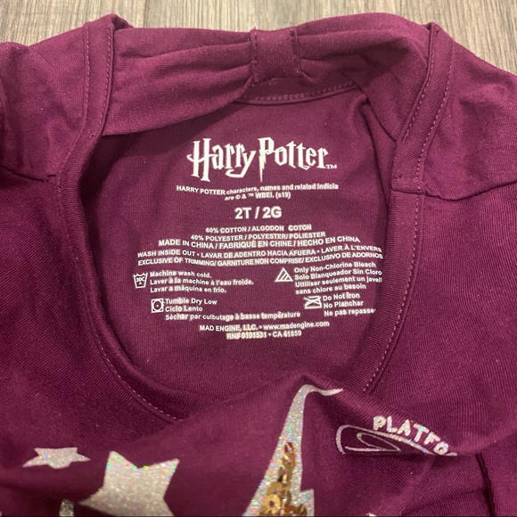 Harry Potter Long Sleeve Shirt - Picture 3 of 4